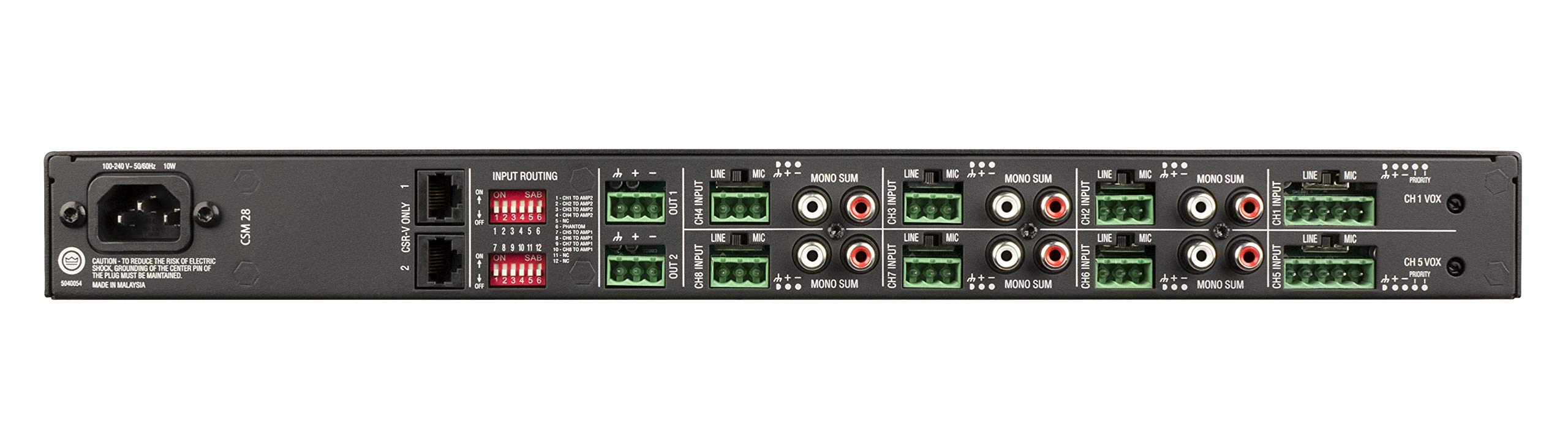 JBL Professional CSM-14 Commercial Series 4-input