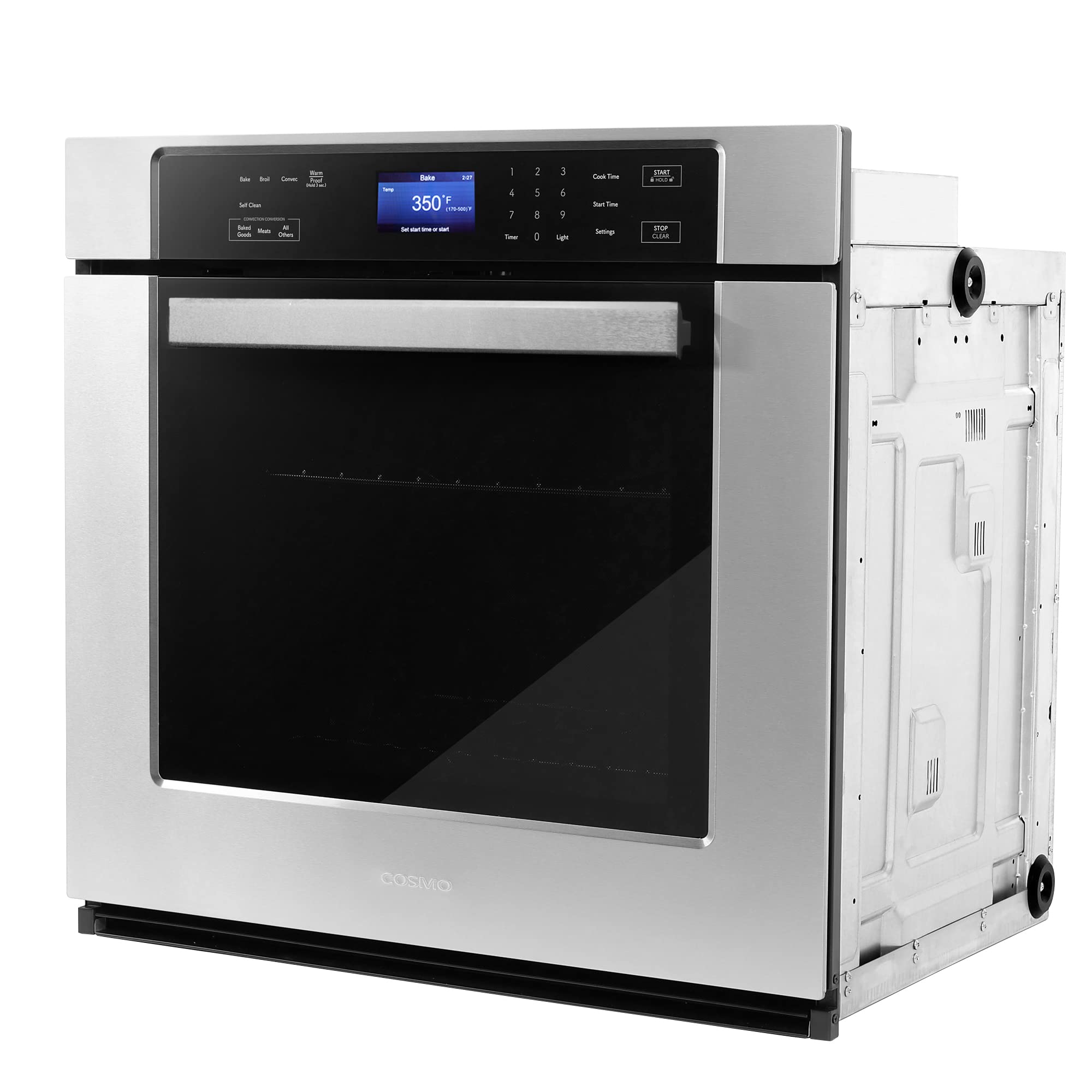 COS-30ESWC 30 in. Haven Collection 5 cu. ft. Electric Wall Oven with True European Convection and Self Cleaning in Stainless Steel