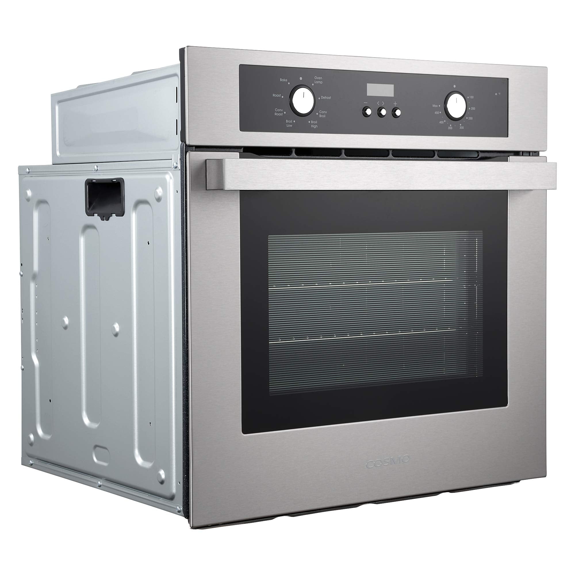 C51EIX 24 in. Lumin Collection 2.5 cu. ft. Electric Wall Oven, 8 Functions & Turbo True European Convection in Stainless Steel