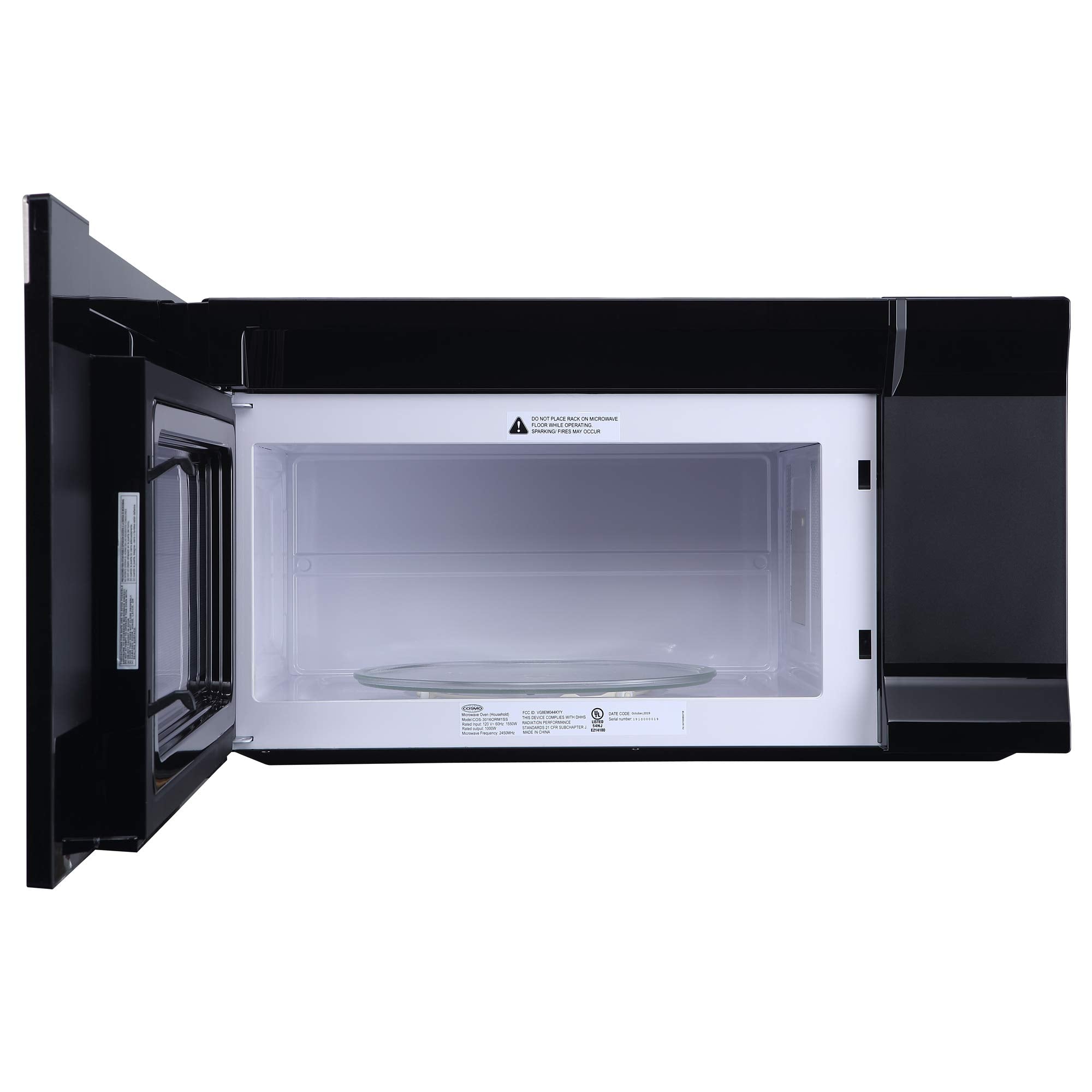 COS-3016ORM1SS 30 in Over the Range Microwave Oven with 1.6 cu. ft. Capacity