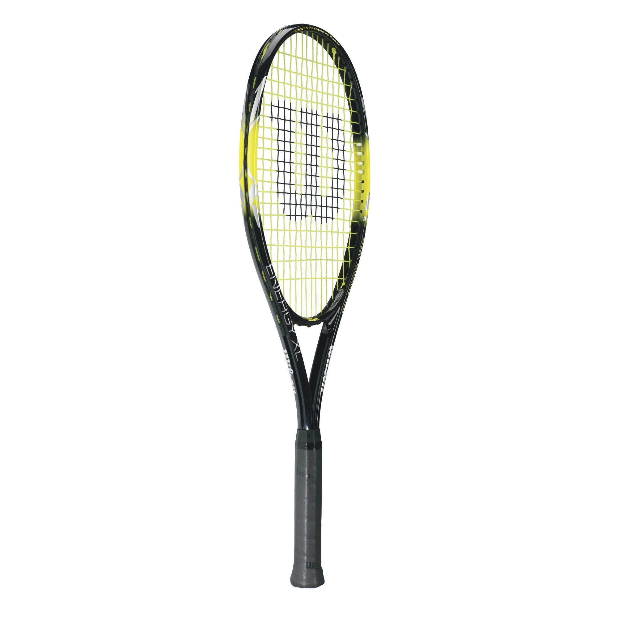 Wilson Energy XL Adult Recreational Tennis Racket - Grip Size 3 - 4 3/8", Yellow/Black