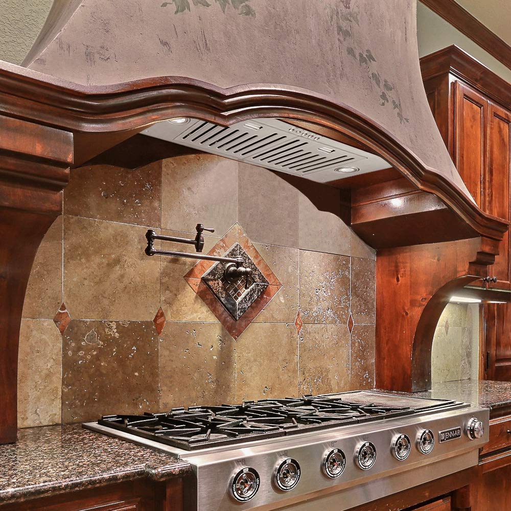 INX2736SQB-700-3 Insert Range Hood, 36-Inch, Stainless Steel