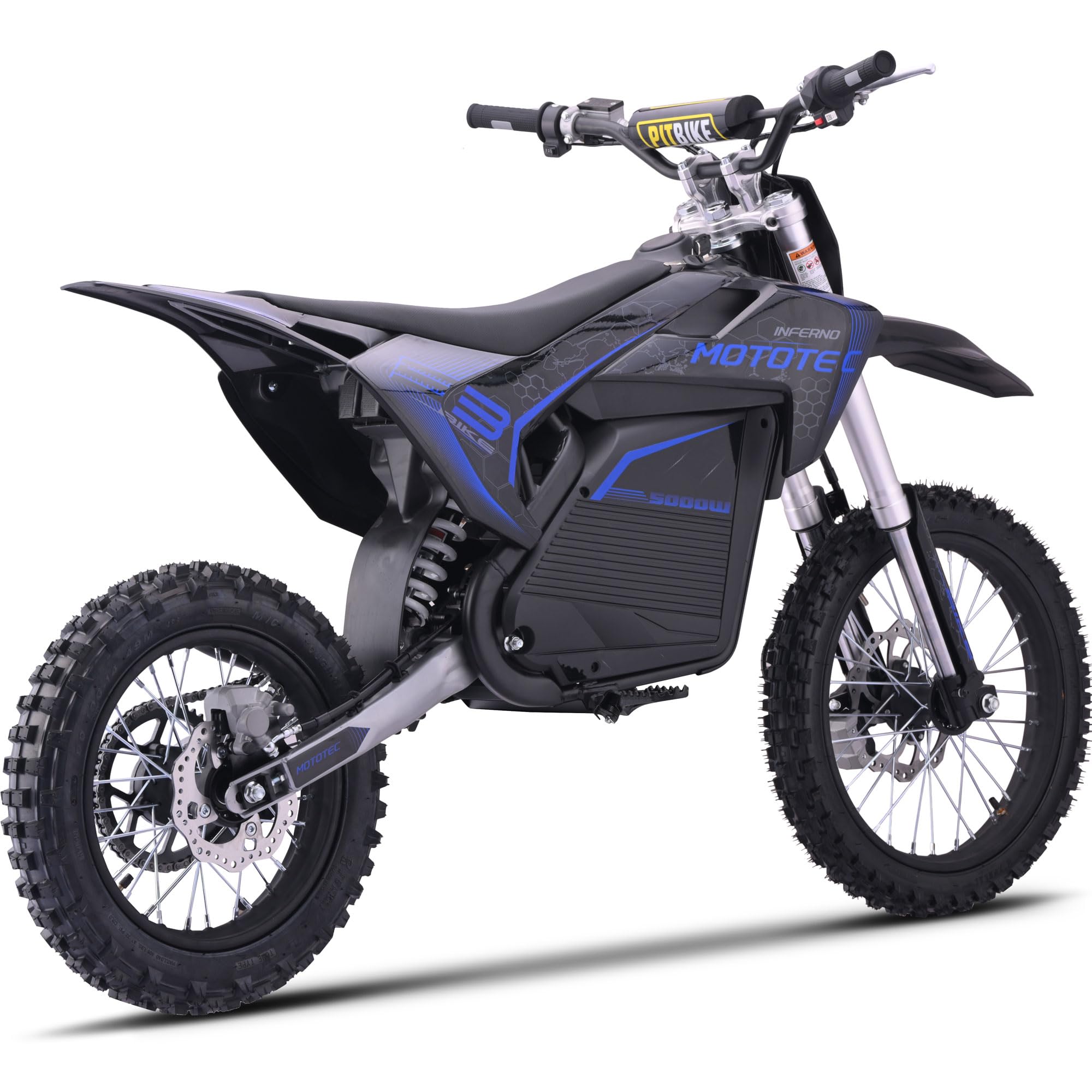 "MotoTec 72v Pro Electric Dirt Bike 5000w Lithium"