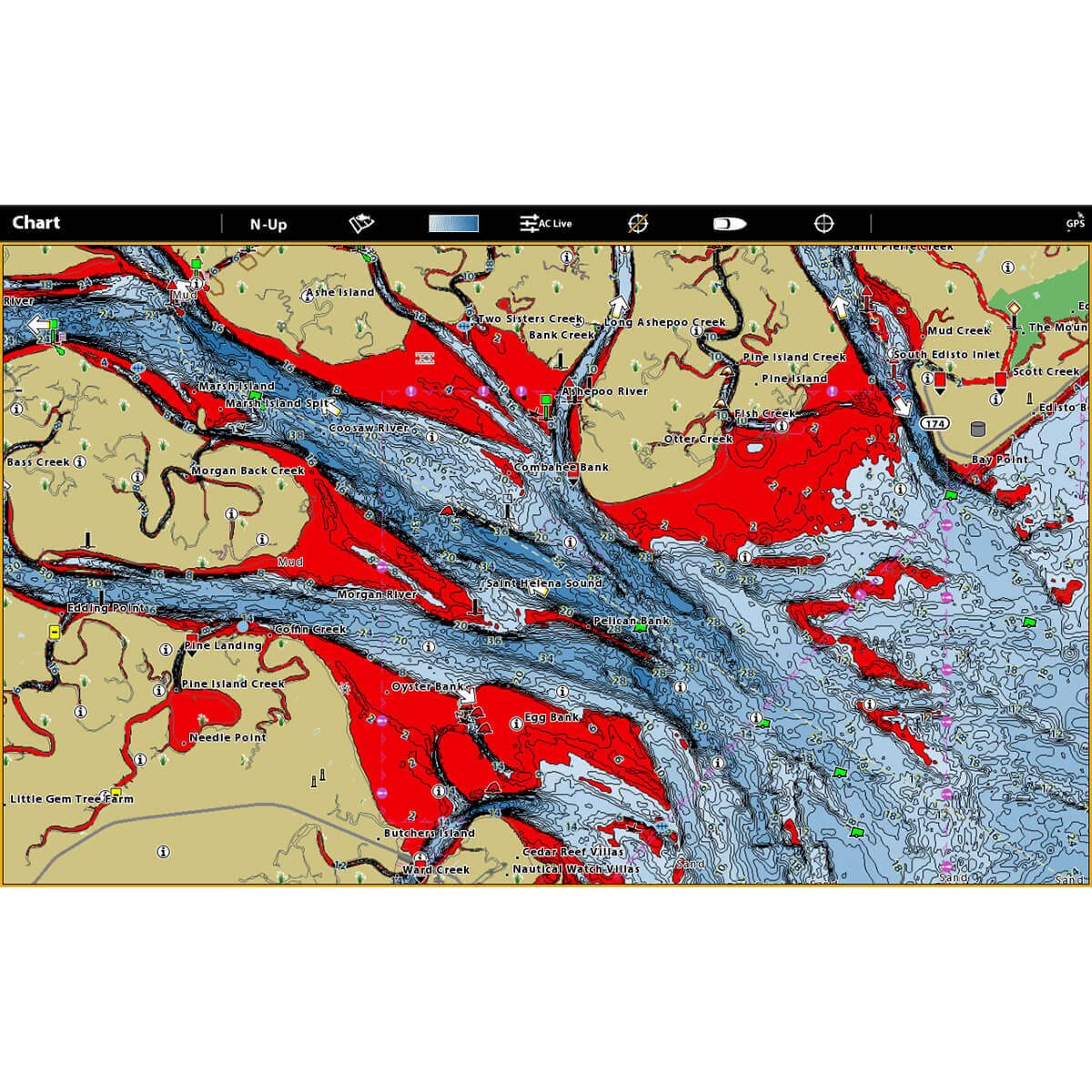CoastMaster U.S. Coastal V1 Map SD Card for Fish Finders