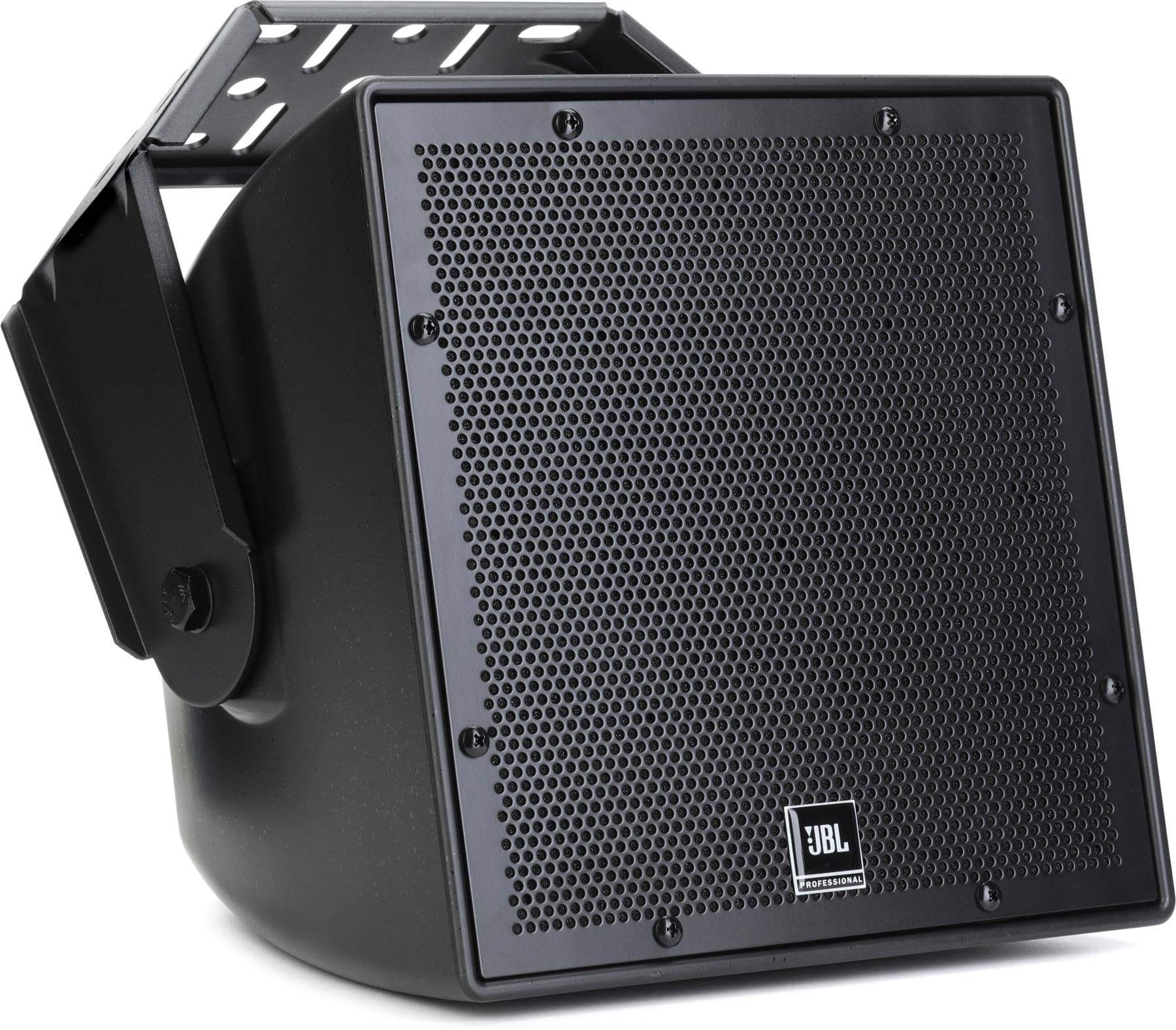 A JBL LSR305 active subwoofer, designed for high-quality sound reproduction in studio and home audio setups.