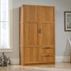 Fast Furnishings Medium Oak Wardrobe Closet Organizer