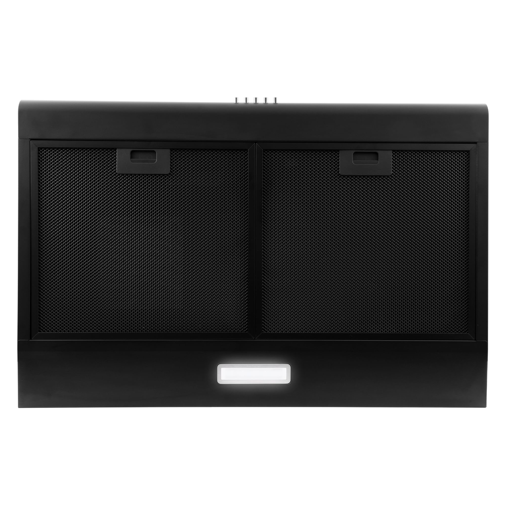 COS-5MU30-BK 30 in. Delta Collection Ducted Under Cabinet Range Hood, Button Controls, Reusable Filters, LED Lights in Matte Black, 30 inch