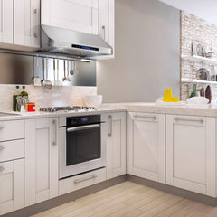 COS-QS75 30 in. Haven Collection 500 CFM Ducted Under Cabinet Range Hood, Touch Controls, LED Lights, Stainless Steel