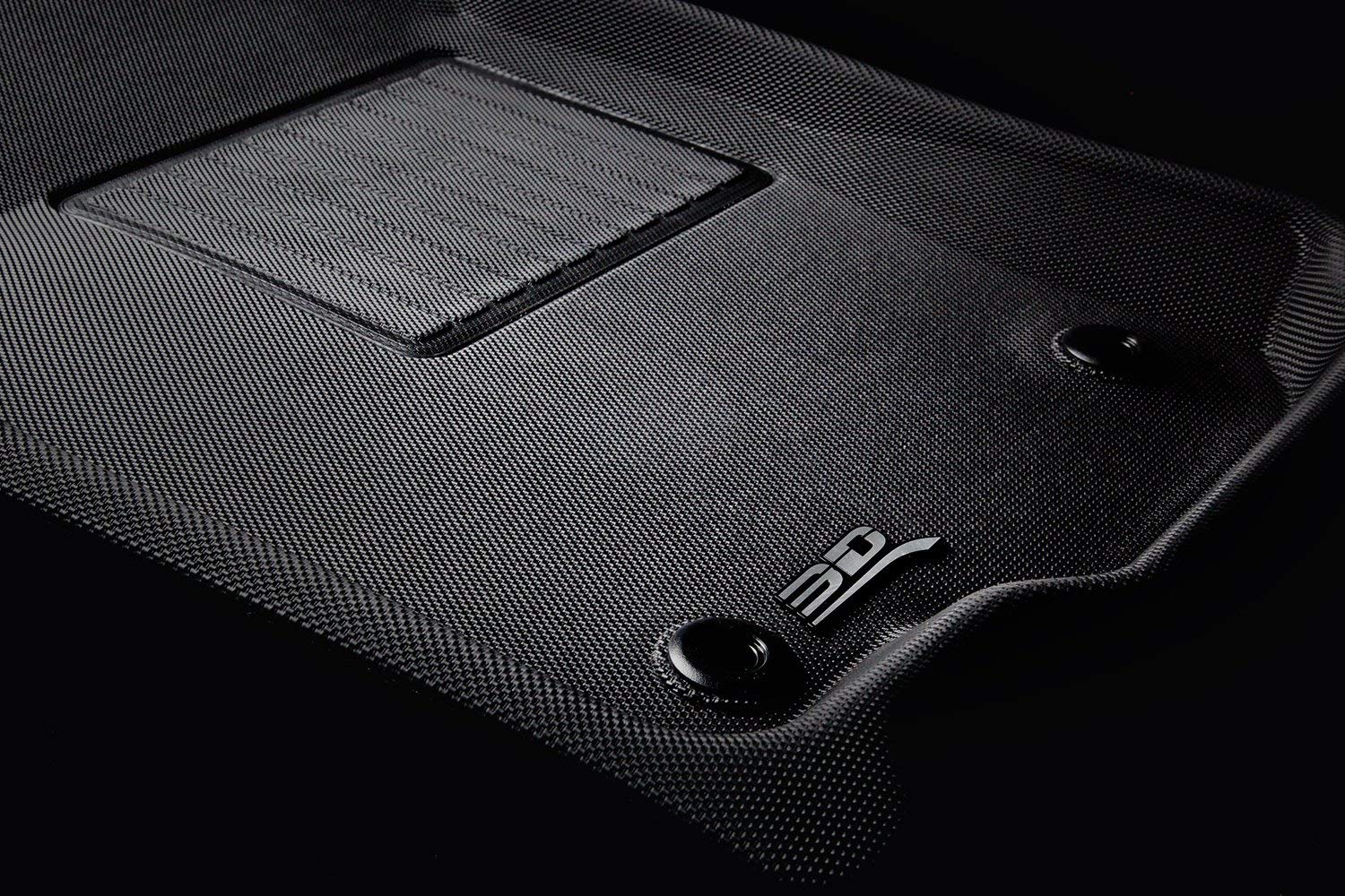 Custom Fit KAGU Floor Mat (BLACK) Compatible with TESLA MODEL 3 2020-2023 - Second Row