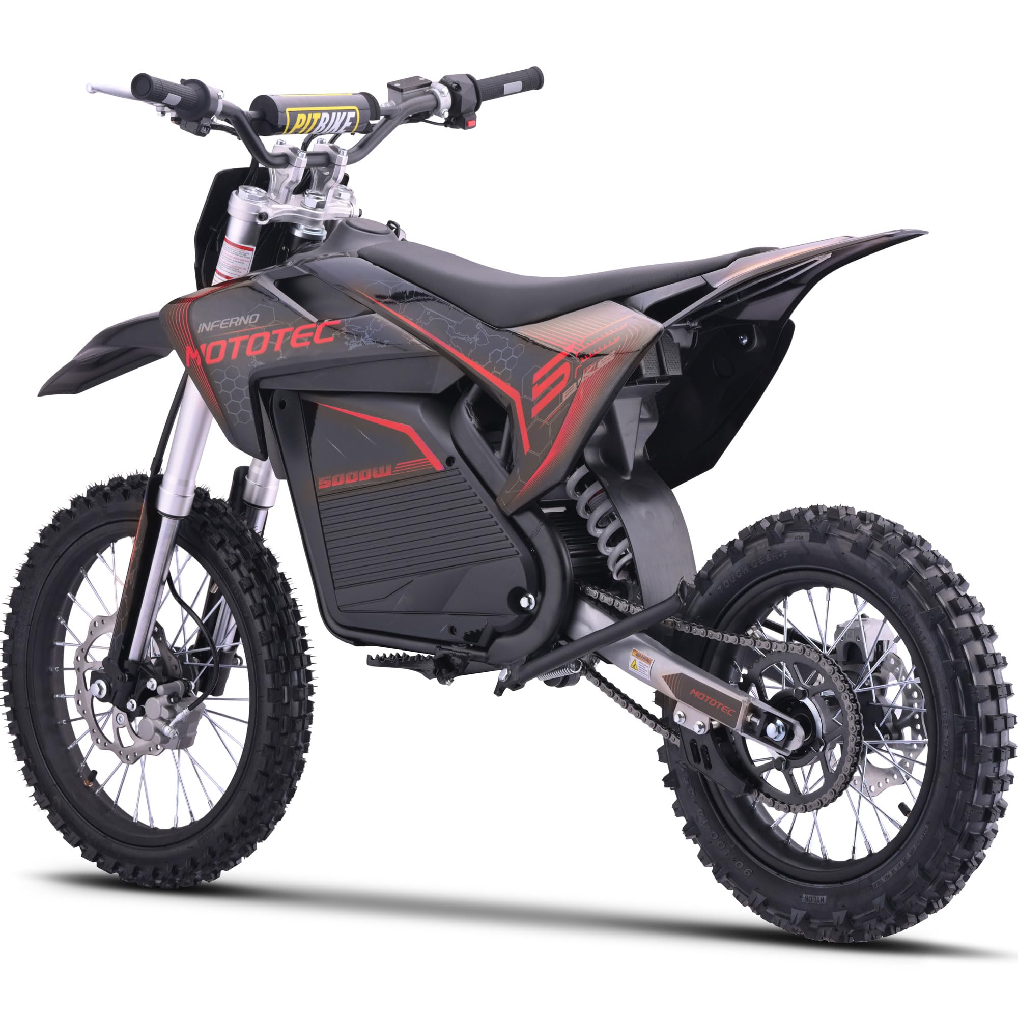 "MotoTec 72v Pro Electric Dirt Bike 5000w Lithium"