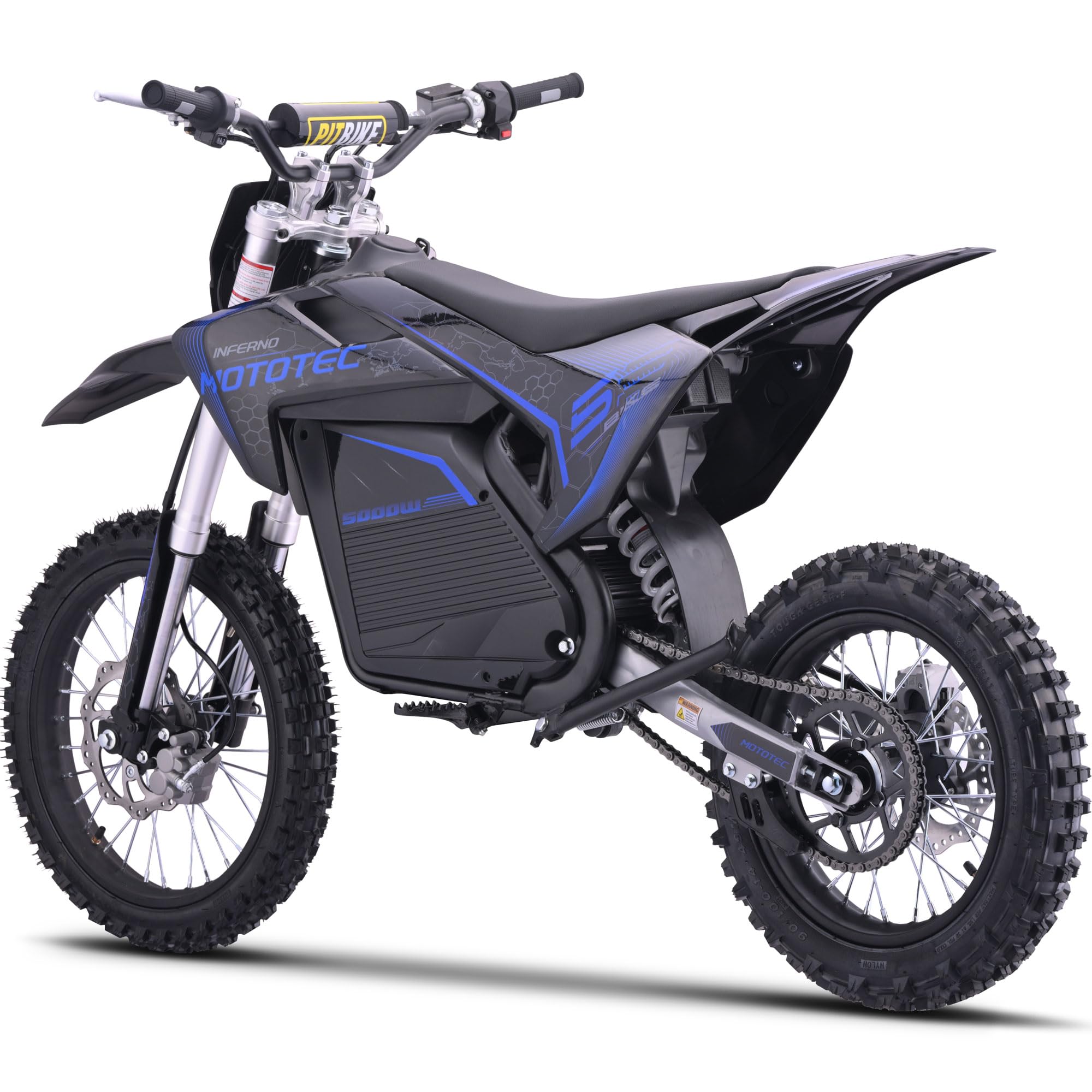 "MotoTec 72v Pro Electric Dirt Bike 5000w Lithium"