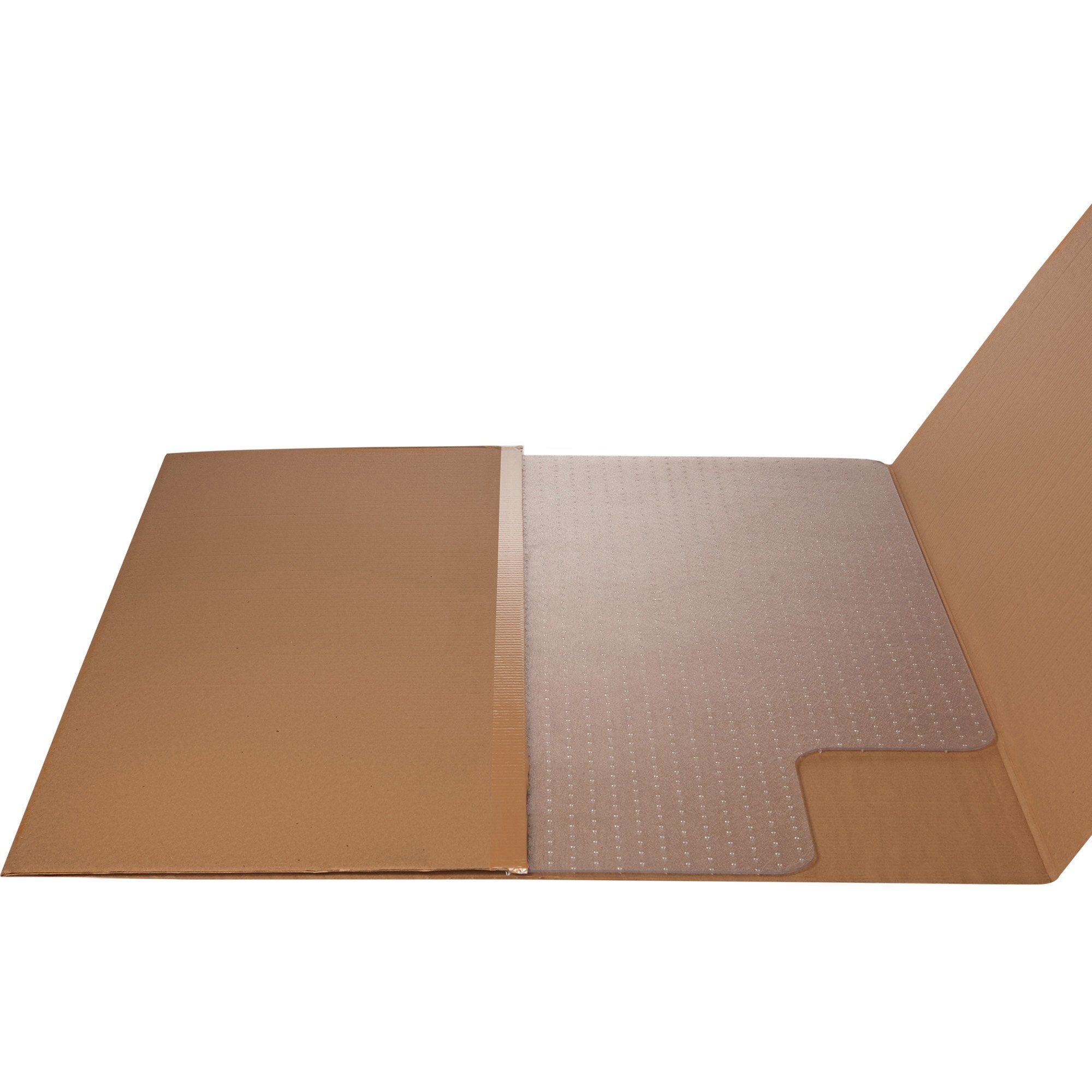 LLR25757, PlushMat Standard Lip Chairmat, 1 / Each, Clear