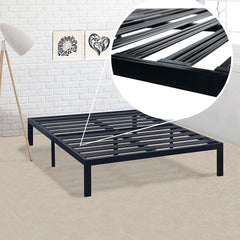 Fast Furnishings Twin XL Metal Platform Bed Frame
