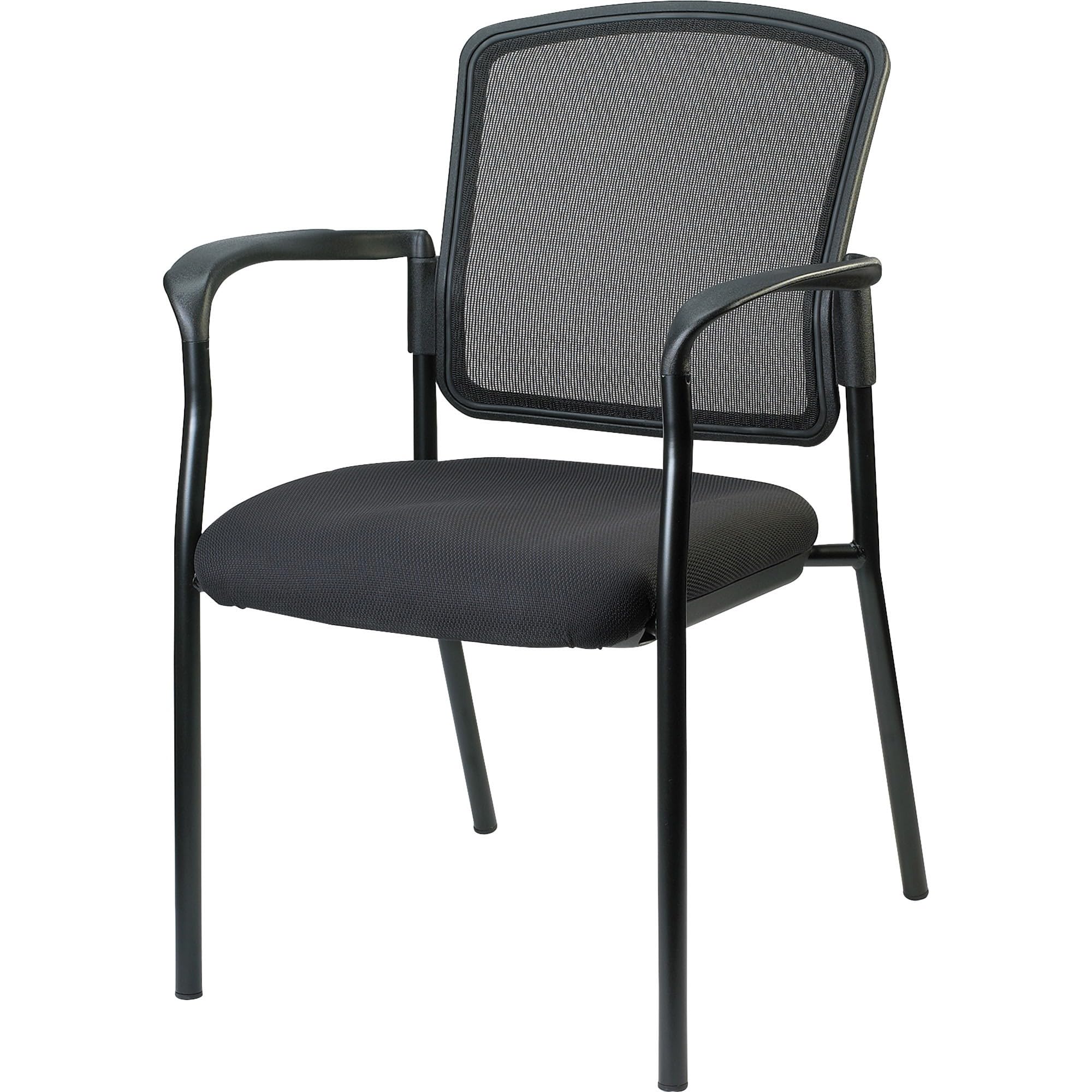 Breathable Mesh Black Guest Chair