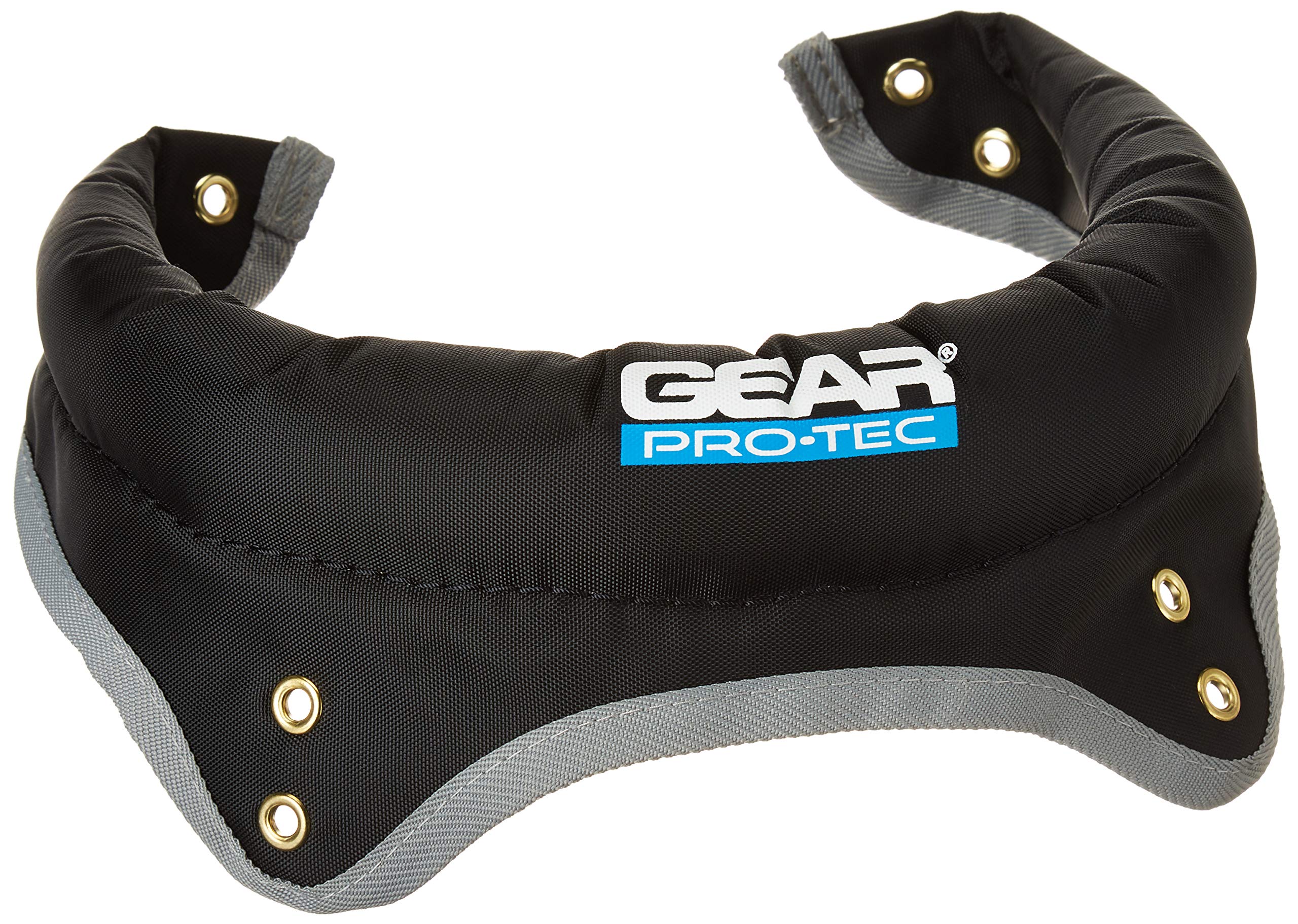 Protective neck guard for sports, designed to shield the neck area with adjustable features for comfort and security.