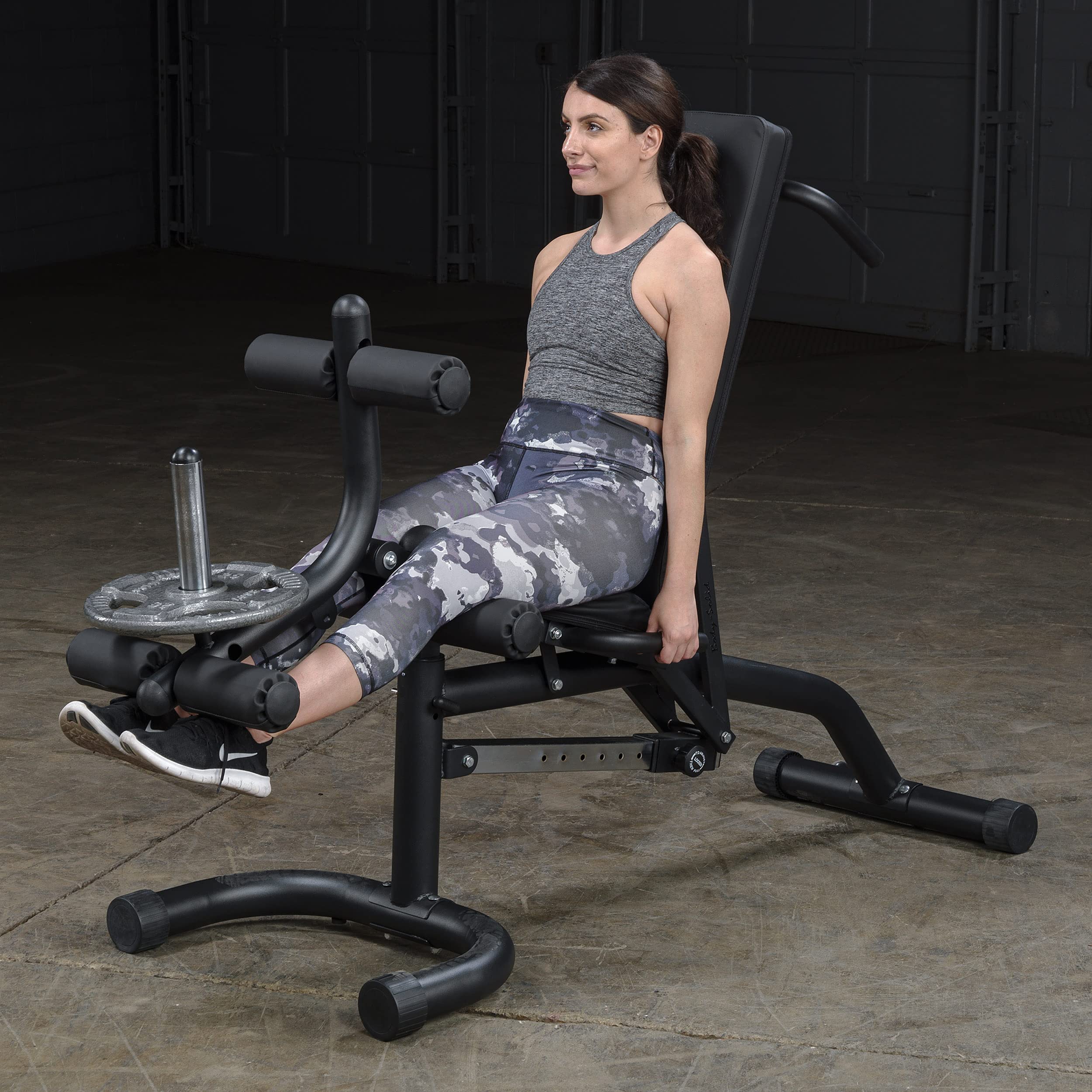 Multiple Angles Adjustable Weight Bench for Home & Commercial Gym (FID46) - Flat, Incline & Decline Bench for Workout Strength Training - Black